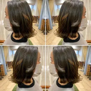 ショート 髪質改善/艶カラー ⚡️コメス/錦糸町のヘアスタイル