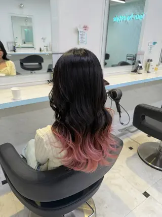 ロング カラー ブリーチカラー 🩵MIZUKIのヘアスタイル