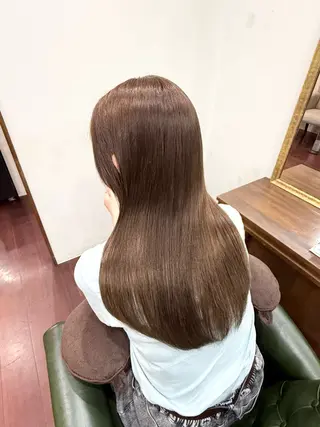 ロング カラー パーマ 木村 蓮のヘアスタイル