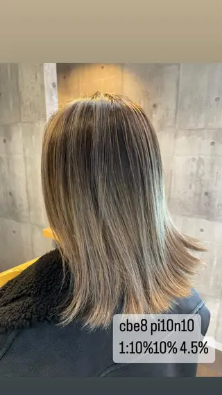 セミロング カラー パーマ ヘアアレンジ メンズ キッズ ネイル マツエク・マツパ アイブロウ 北千住10分 肥高　壮汰のヘアスタイル