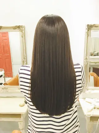 ロング 縮毛矯正&髪質改善 MAILHAIRのヘアスタイル