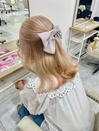 ロング カラー 🎀推しカラー🎀 Harunaのヘアスタイル