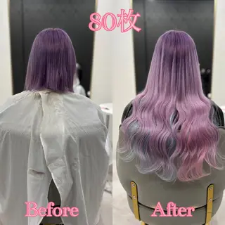 ロング シールエクステ ♡SAORI♡のヘアスタイル