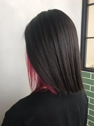 ミディアム カラー BROCANTE立川 karasawa.nのヘアスタイル