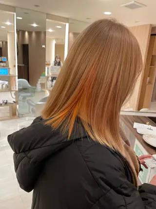 カラー 美髪縮毛矯正✨ カラーが得意💪本間のヘアスタイル