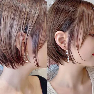 ショート 新宿　ショート・ボブ カットモデル募集のヘアスタイル
