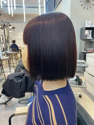 ミディアム 【似合わせ提案】鈴木 舞のヘアスタイル