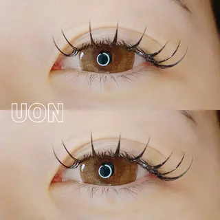 マツエク・マツパ まつげとまゆげ UON《うおん》のマツエク・マツパデザイン