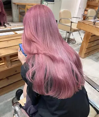ロング カラー mellowman 【メロウマン】のヘアスタイル