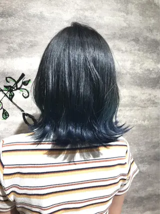 ミディアム カラー Blanco Color&Careのヘアスタイル