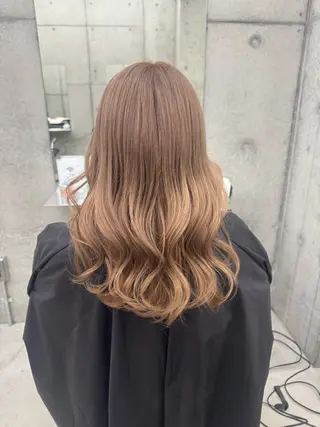 カラー Asami/名古屋/ ハイトーン/デザインのヘアスタイル
