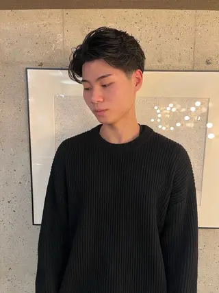 パーマ メンズ 永井駿祐【平尾 薬院】メンズカットのヘアスタイル