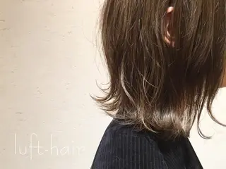 ミディアム カラー むらかみ みかのヘアスタイル