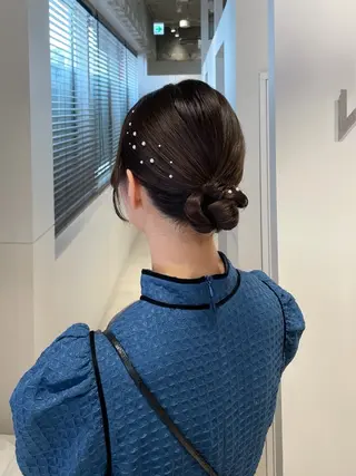 ミディアム ヘアアレンジ 🌐カワイイ製造機 💖マチ🦋のヘアスタイル