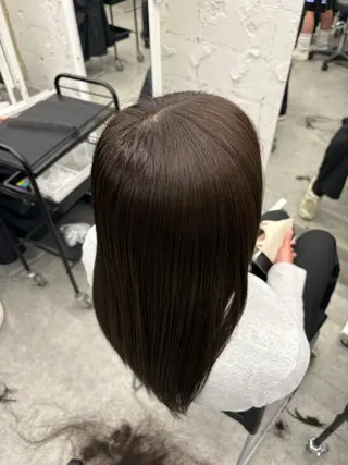 カラー 透明感カラー🫧 EMAのヘアスタイル