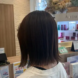 ロング Miyu🦄ash カット/まつげのヘアスタイル
