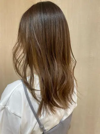 セミロング ヘアアレンジ 韓国ヘアメイク🎀/ 縮毛矯正✨山本媛香のヘアスタイル