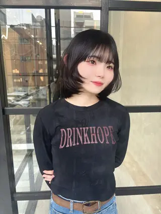 ショート 佐伯 鼓乃美のヘアスタイル