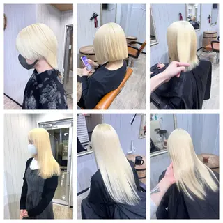 カラー 艶髪/ハイトーン特化 店長/SHOHEIのヘアスタイル