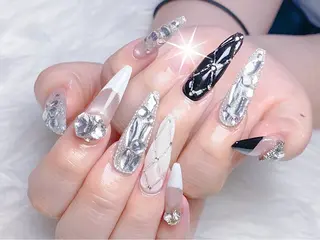 ネイル ロングネイル専門店 shasha／加美駅のネイルデザイン
