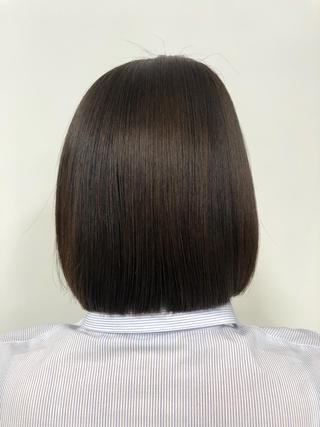 ミディアム 横地 凌のヘアスタイル