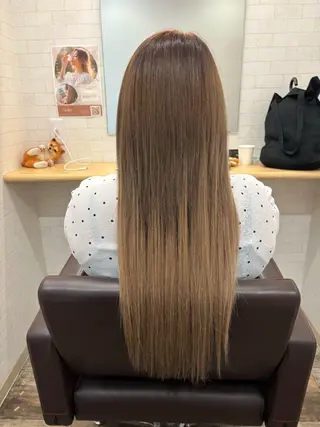 ロング masa ディレクターのヘアスタイル