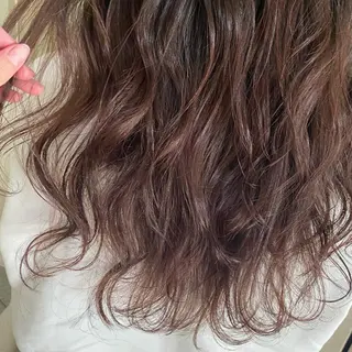 セミロング カラー 清村 和音のヘアスタイル