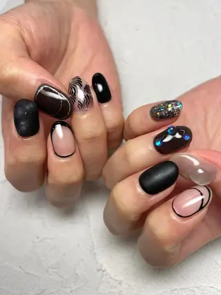 ネイル Nail salon Euphoriaのネイルデザイン