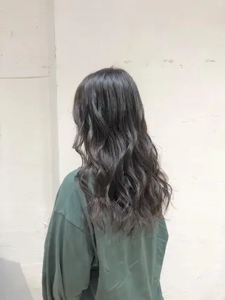 ロング カラー 銀座/ハイトーン/ hayaka 🖤のヘアスタイル