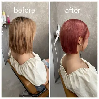 カラー Maison Toi 山﨑 麻生のヘアスタイル