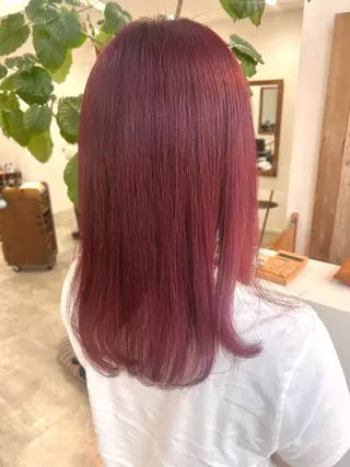 セミロング カラー SOL _nagisa.のヘアスタイル
