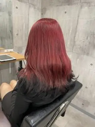 ミディアム newi 赤羽のヘアスタイル