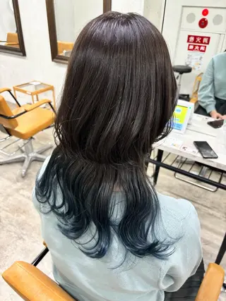 ロング カラー ️韓国ヘア/レイヤー カット❤️Yūkaのヘアスタイル