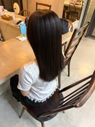 セミロング 岩佐 優之心のヘアスタイル