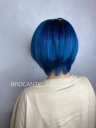 ショート カラー BROCANTE立川 karasawa.nのヘアスタイル