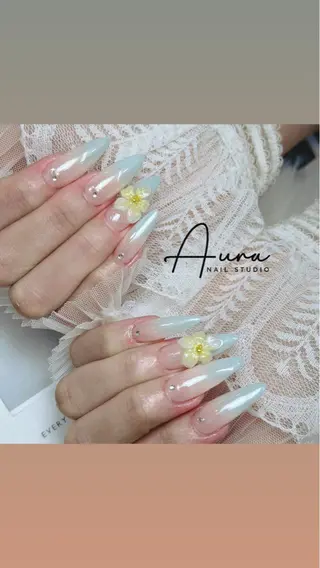 ネイル Aura Nail HanNaのネイルデザイン