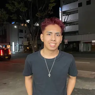 ショート カラー ヘアアレンジ メンズ 飯田 晟恭/暖色系 カラー/ハイトーンのヘアスタイル