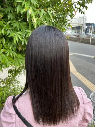 ミディアム 【艶ｶﾗｰ/ｼｮｰﾄ 】田原 愛菜🐯のヘアスタイル