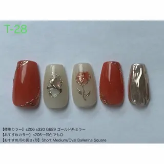 ネイル 庄司 奈々子のネイルデザイン