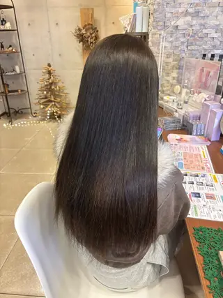 カラー 心美/ブリーチなし 透明感カラーのヘアスタイル