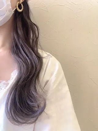 ロング カラー ヘアアレンジ NANA／trend style🕊🍑のヘアスタイル