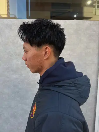 メンズ 米元 春奈のヘアスタイル