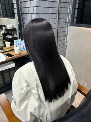 ロング カラー 田中 綾乃のヘアスタイル