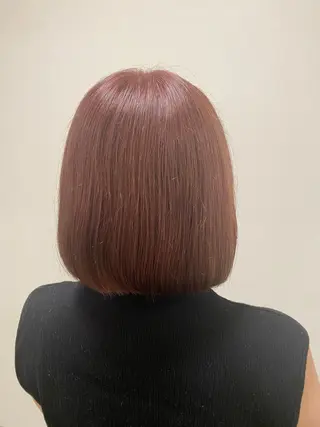 ミディアム カラー 🌿レイヤー/ブリー チ/🌿JINのヘアスタイル