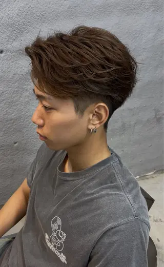 メンズ 岡本 悠聖のヘアスタイル