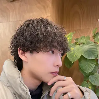 ショート メンズパーマ特化 ⭐KAZU⭐名駅のヘアスタイル