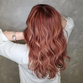 ロング カラー ヘアアレンジ 渡辺　亮/髪質改善 レイヤーカットのヘアスタイル