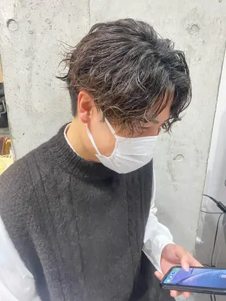 パーマ メンズ 似合う髪型見つけます AYAKAのヘアスタイル