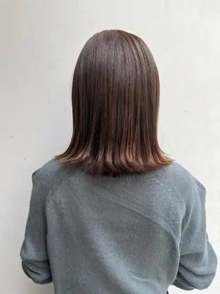 ミディアム 韓国好き🇰🇷 美容師MIKUのヘアスタイル