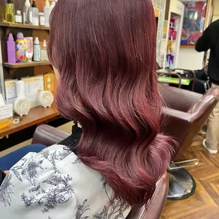 ロング カラー MARKA 🫧 YUKAのヘアスタイル